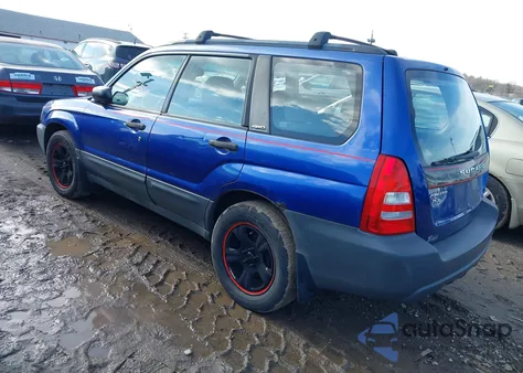 2004 Subaru Forester 2.5Xs z USA, uszkodzony, nr VIN JF1SG65604H703969